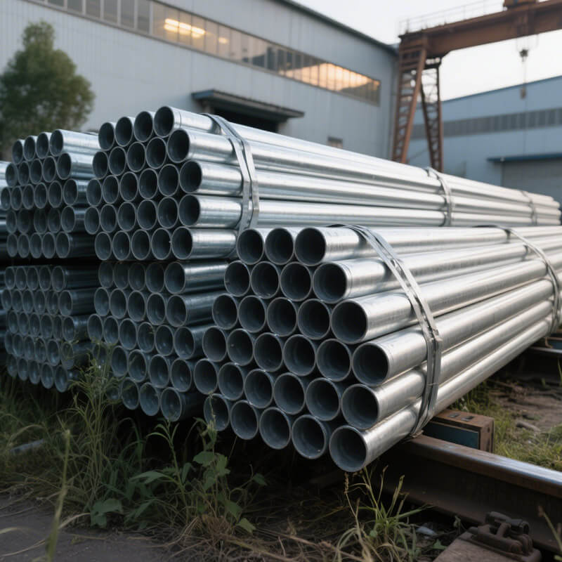 tubo galvanizado sem costura