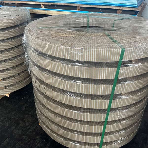 tira de alumínio para tampa