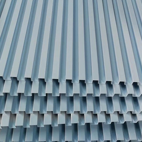 Stacked aluminum corrugated sheets for roofing application