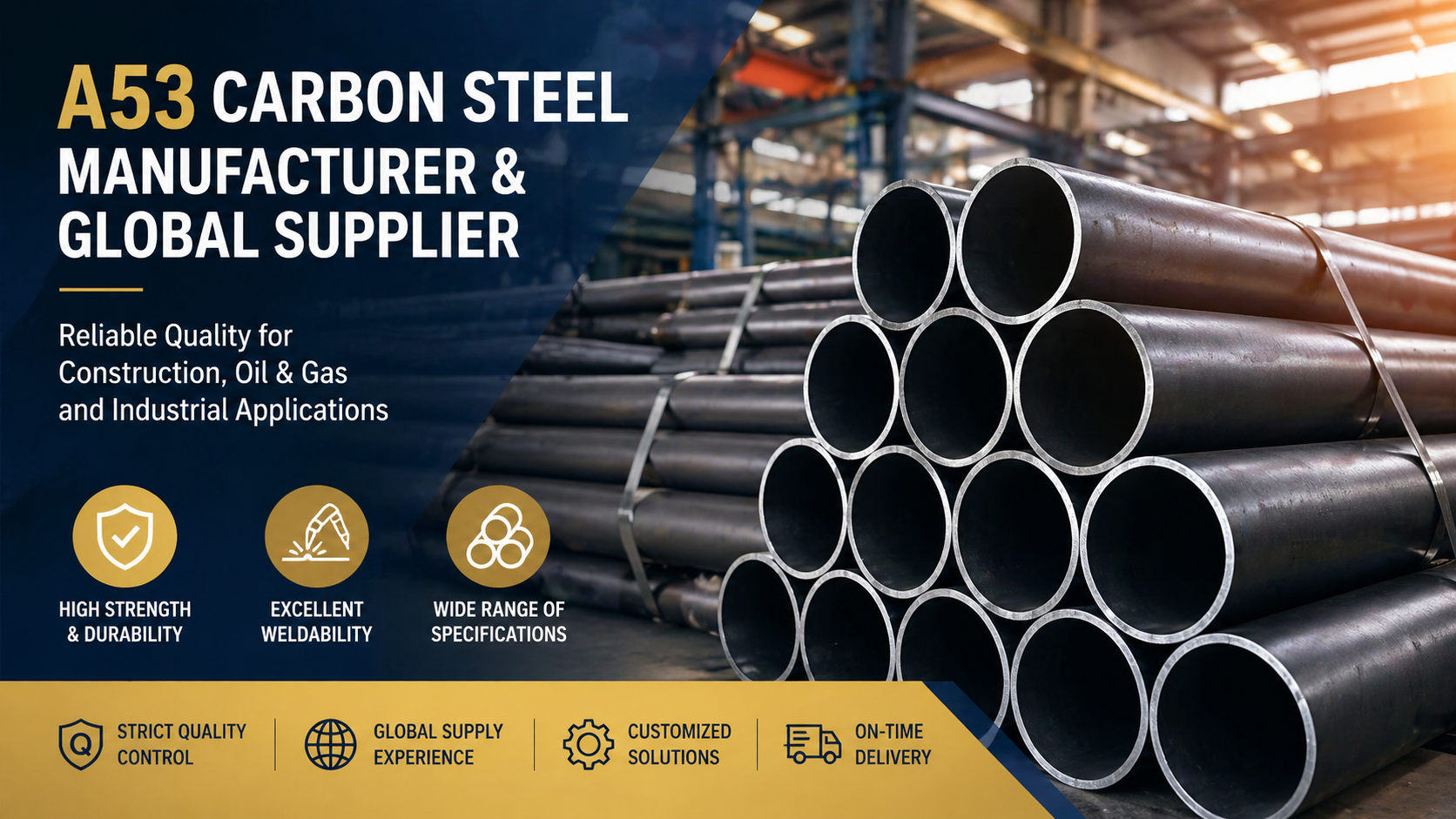 ASTM A53 Acciaio al carbonio