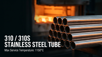 tubo de acero inoxidable 310 de alta temperatura