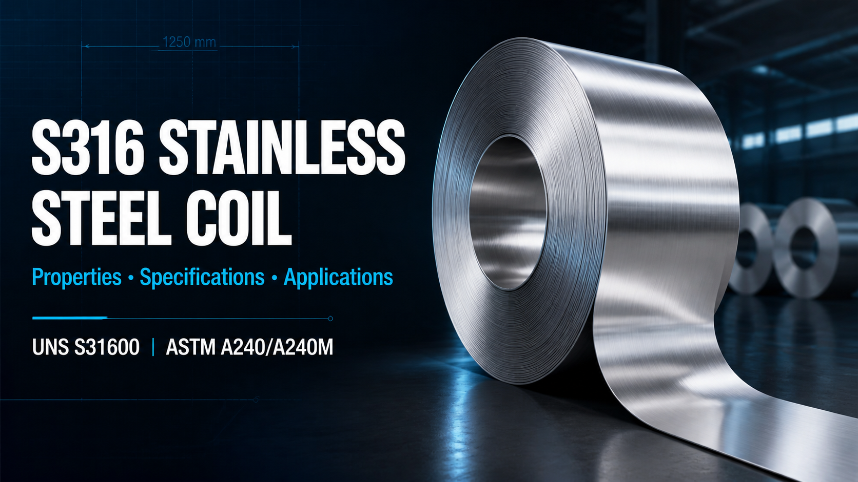 SS316 stainless steel coil